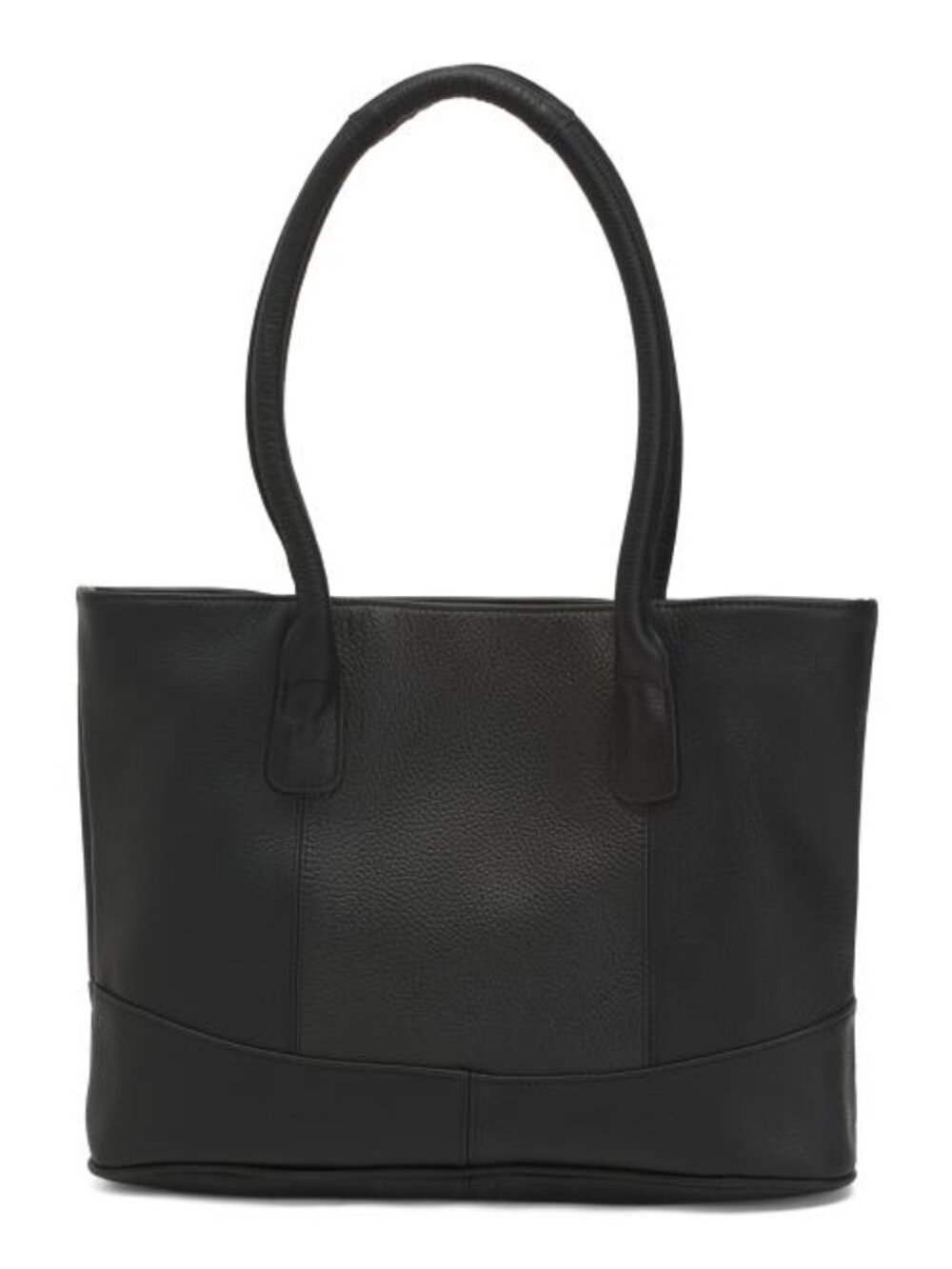 AMERILEATHER Leather Triple Compartment Tote